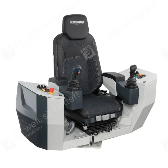 US.290354 Gessmann KST30 stoel stof/leer Gessmann KST30 stoel stof/leer US.290354 Kraanstoel